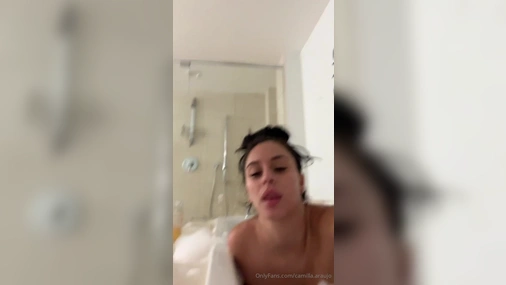Camilla Araujo - Extreme Close Up Dildo Blowjob
