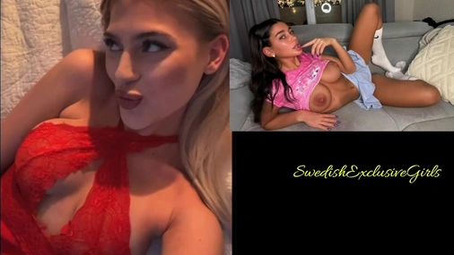 Swedish Big Tits Blonde Masturbates Her Tight Pussy For Tips Liveshow