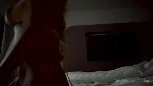 Felicia glans playing with herself