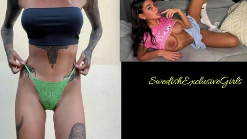 Swedish Tattooed Youtuber Panties Haul Part 1