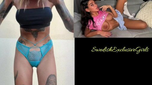 Swedish Tattooed Youtuber Panties Haul Part 1