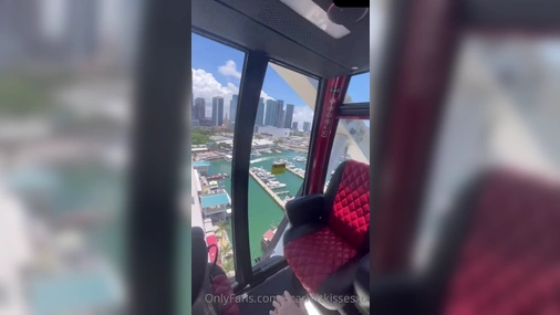 ScarlettKissesXO - Risky Public Sextape In Ferris Wheel