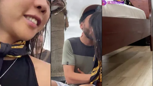 DaringKiara – Riskant POV Sextape auf dem Dach