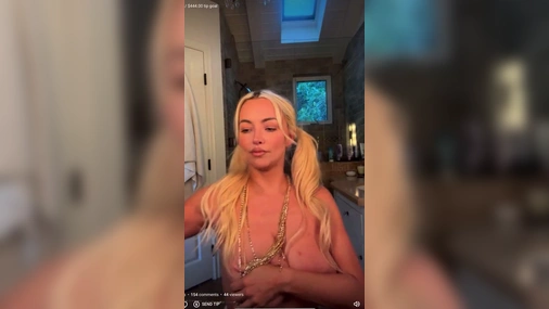 Lindsey Pelas - Exclusive Livestream From 11th July