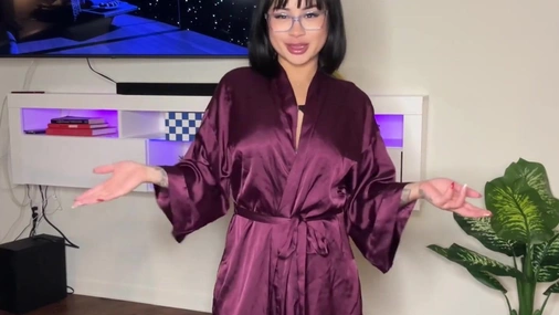 Britney Loh - See Through Lingerie Tey On Haul