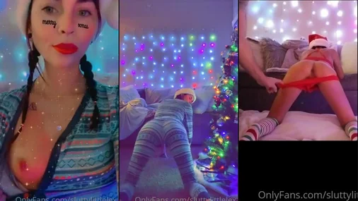 Lexinwonderland – Weihnachts-Schlampe wird hart durchgenommen