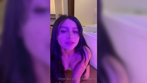 Charlotte19y - Exclusive Dildo Fucking Video