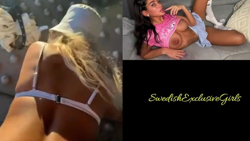 Norwegian Babe Martine Baardseng Doggystyle Sex In Public Västerbron