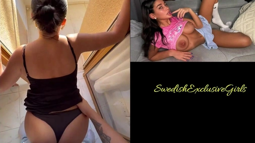 Swedish Beautiful Babe Elin Swede Loves Getting Fucked Doggy On Balcony