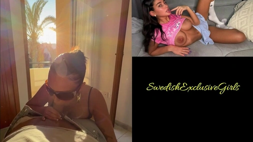 Swedish Beautiful Babe Elin Swede Blowjob In Hotel Room