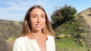 Lillian Phillips - Risky Outdoor Sextape in POV