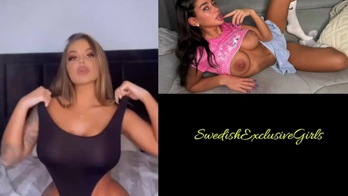 Swedish Bombshell Anna-Lisa Herascu Masturbates Her Tight Horny Pussy