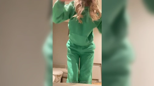 Swedish KattPaow Flashing Her Big Tits