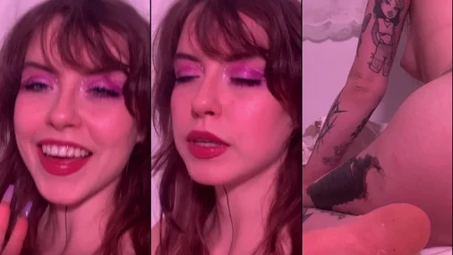 Sweet Ivy Att prova stora leksaker i röven