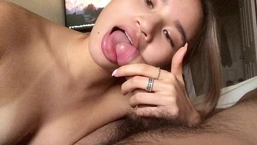 CharmCake Hairy Dick Blowjob POV