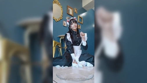 Neko LiaBear In Maid Costume