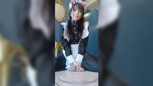 Neko LiaBear In Maid Costume