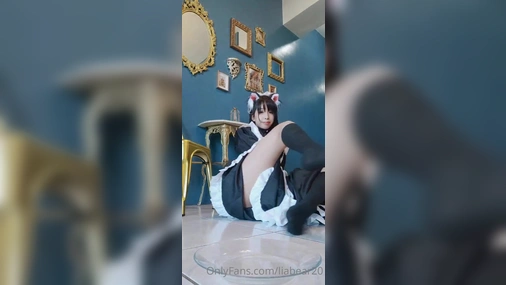 Neko LiaBear In Maid Costume