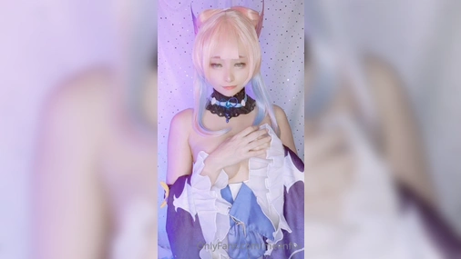 Meenfox Cosplay Tits Teasing
