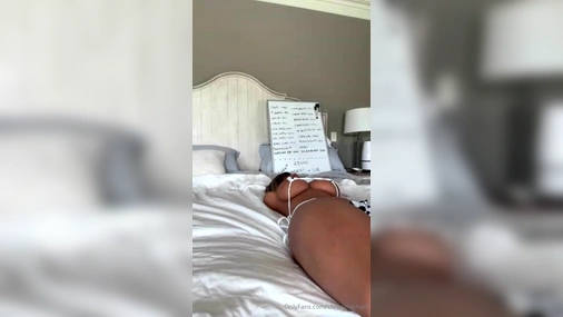 Christina Khalil Livestreaming in Sexy See Through Clothing