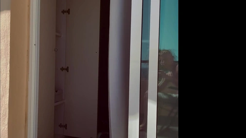 Sannababy - maid fucks her bf while she is out