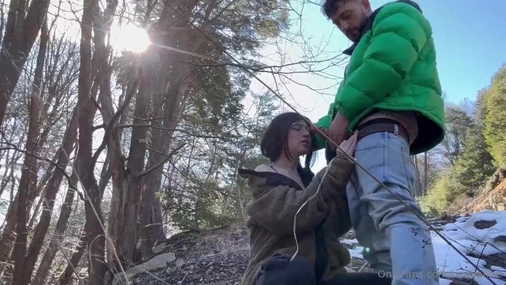 Vanessa Yanez Risky Blowjob In Public
