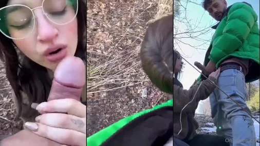 Vanessa Yanez Riskanter Blowjob in der Öffentlichkeit