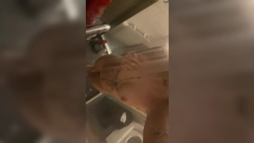 Swedish Gabby Showers Her Sexy Body  Fully Naked