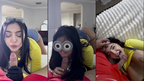 Emily Rinaudo – Selbstgedrehtes Sextape im Minion-Cosplay