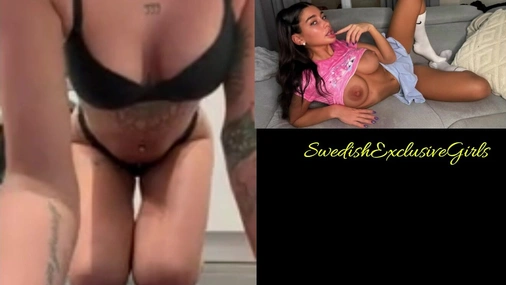 Norwegian BabeJulielinnea Masturbates Her Tight Pussy In Washing Room
