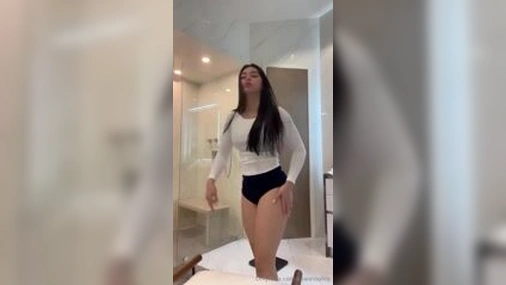 Kawaii Sofey - Stripteasing in Booty Shorts