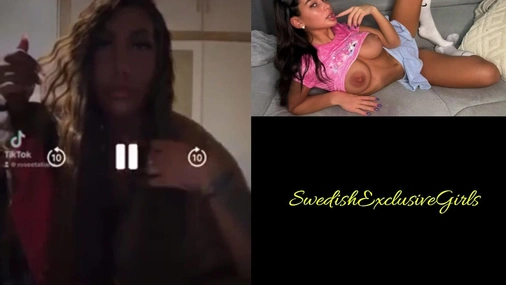 Swedish Bombshell Rose Tatiana Shaking Her Phat Ass & Buttplug In Anal