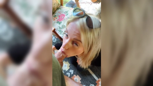 Rosa Josefin blowjob and cum in mouth