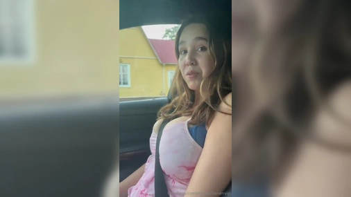 Finnish MissKultanen Car Blowjob
