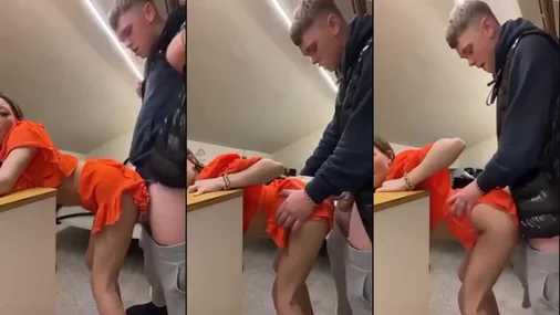 Norwegische 19-Jährige ficken auf einer Party