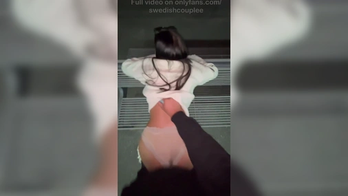 Fucking Stranger on a Public Bridge