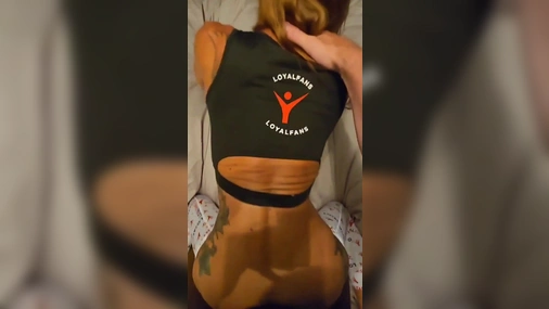 POV! Horny MILF Fucked Doggystyle and Creampied