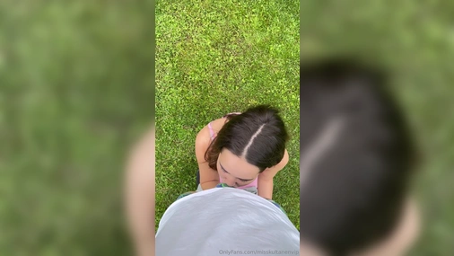 MissKultanen Blowjob Outdoor
