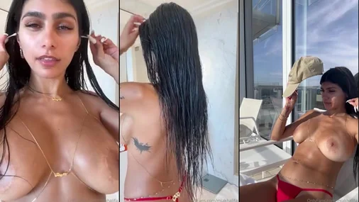 Mia Khalifa – 40-minütiger Livestream: Nackt unter der Dusche