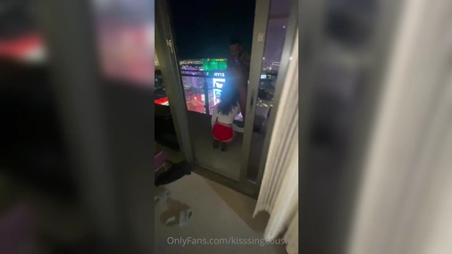 Hot4lexi - Sloppy BBC Blowjob on Balcony