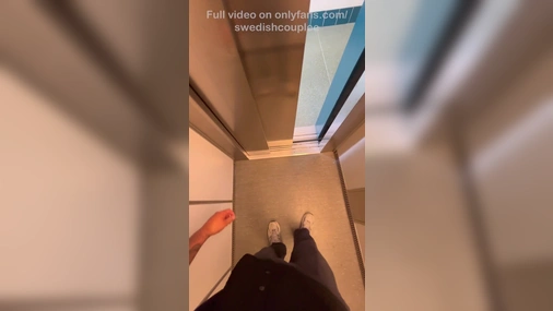 Cheating Neighbor Fucked in Elevator