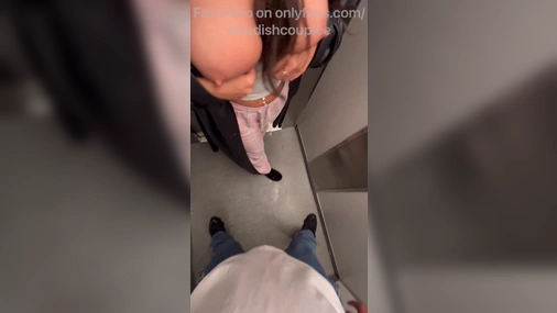 Cheating Neighbor Fucked in Elevator PART 2