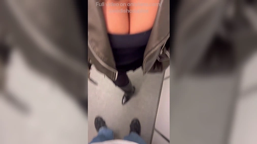 Cheating Neighbor Fucked in Elevator PART 3