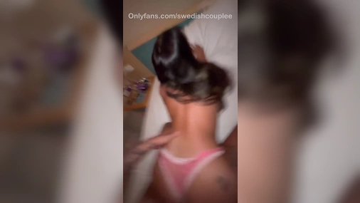 Onlyfans Model taking Backshots at Hotel