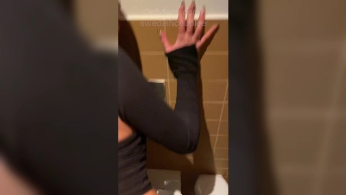 PUBLIC BAR BATHROOM SEX