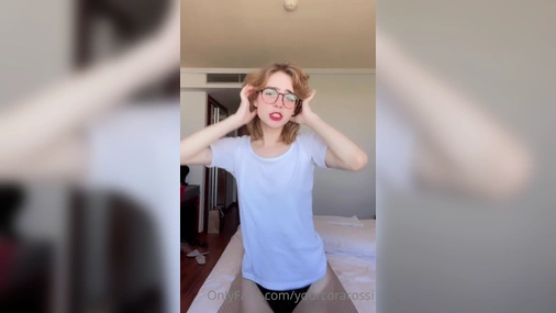 Cora Rossi Flashing Tits On Cam