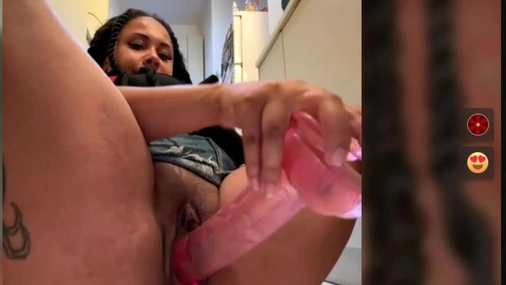 Swedish Ebony HaileyDiana Masturbates Her Tight Pussy