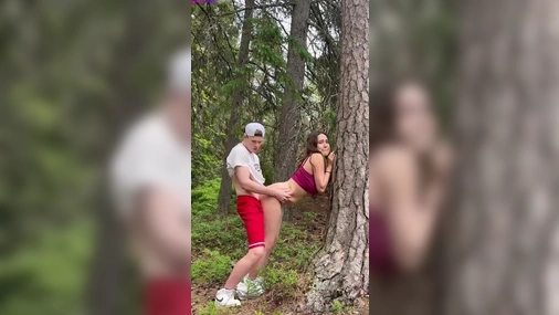 Finnish MissKultanen Gets Pounded in Woods