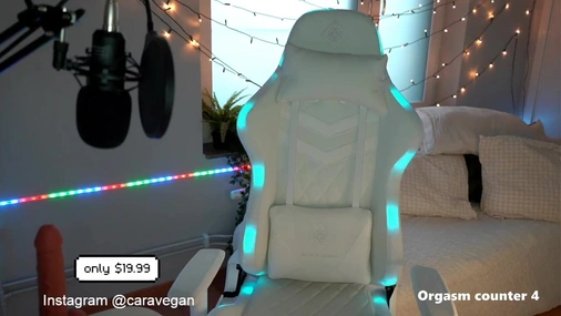 Swedish ScandiDreamGirl Cara Livestream Part 2 Playing WIth Her Tight Pussy & Orgasm