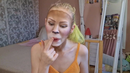 Misacosplayswe Make Up And Masturbation